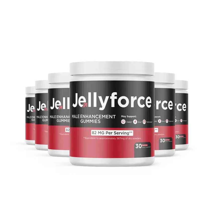 6-bottle pack of Jelly Force